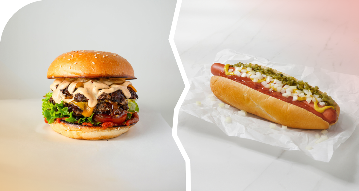Blog image Burger vs Hotdog