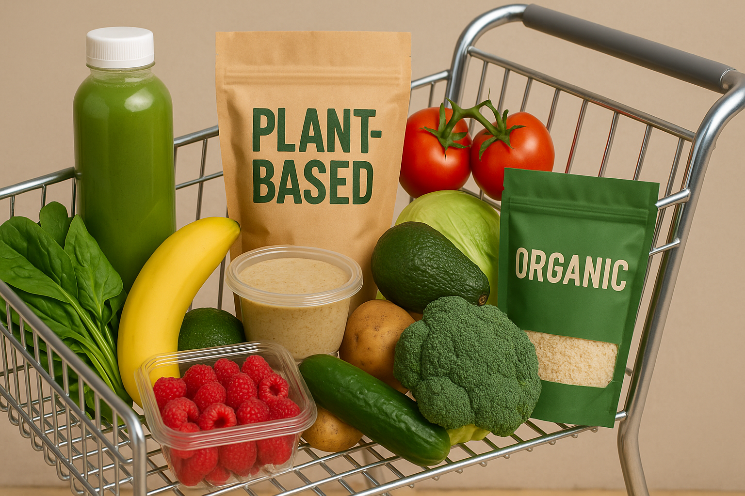 Healthy Grocery Cart Display (2)