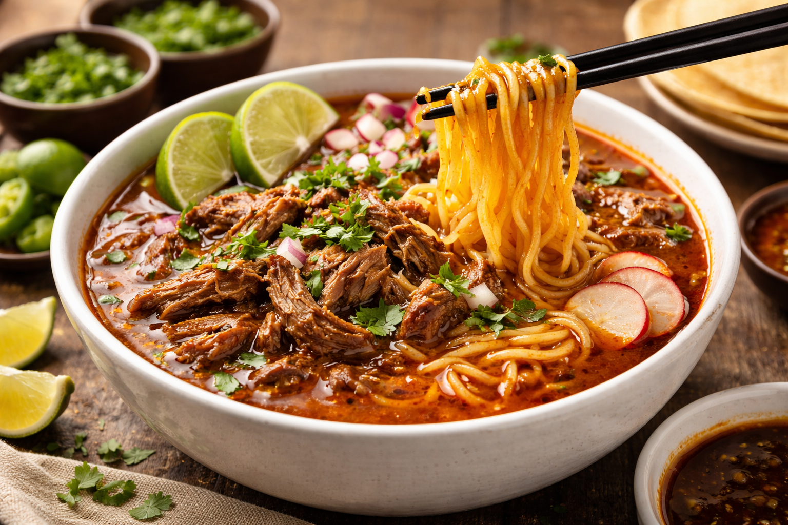 Birria ramen