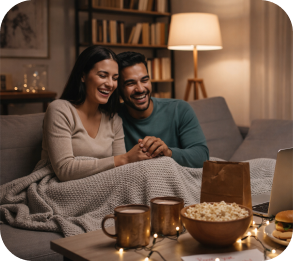 Casual Valentine’s Day dinner bundle, night in special