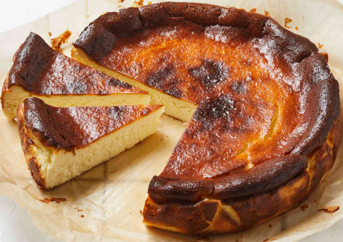 Basque cheesecake