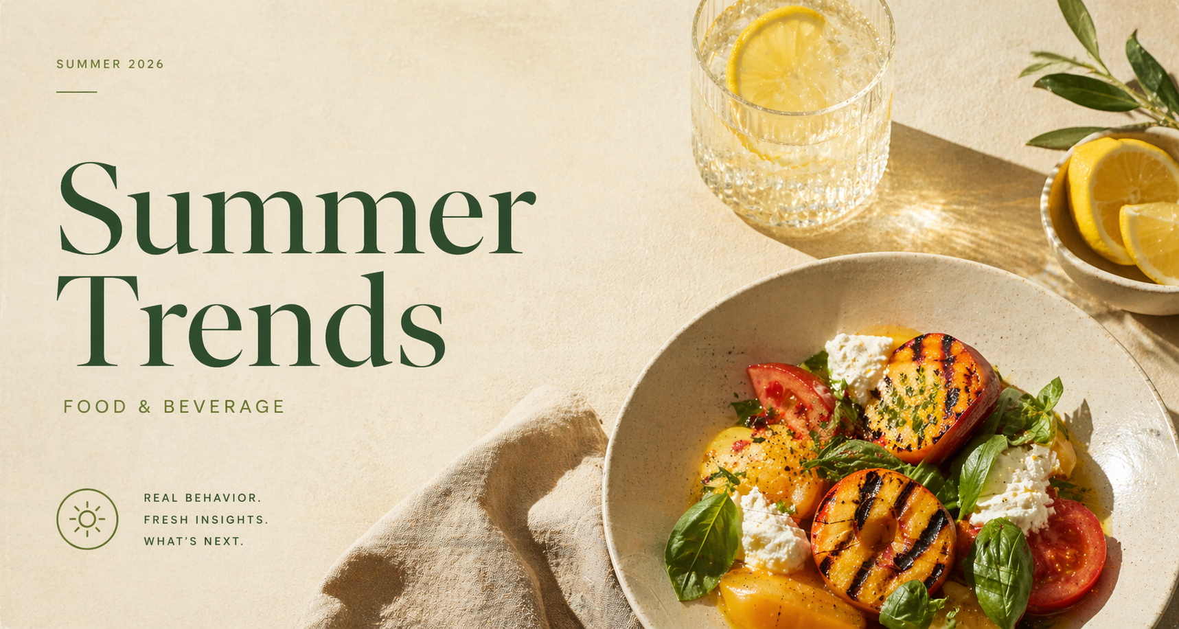Summer food trends 2026