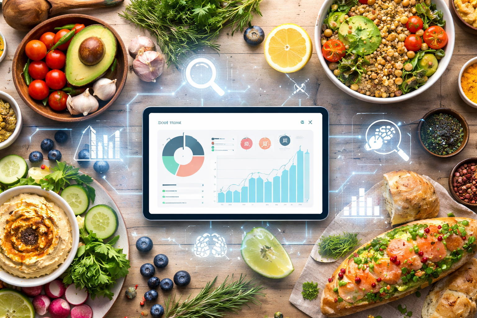 Technology meets fresh food trends