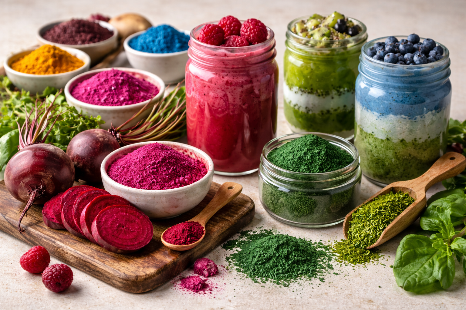 replacing synthetic dyes