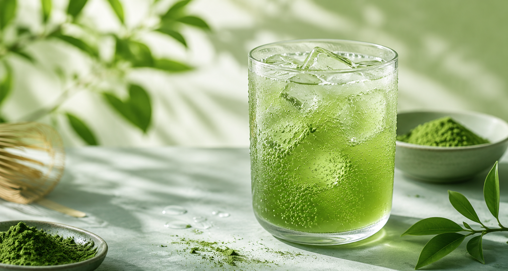 matcha sparkling water