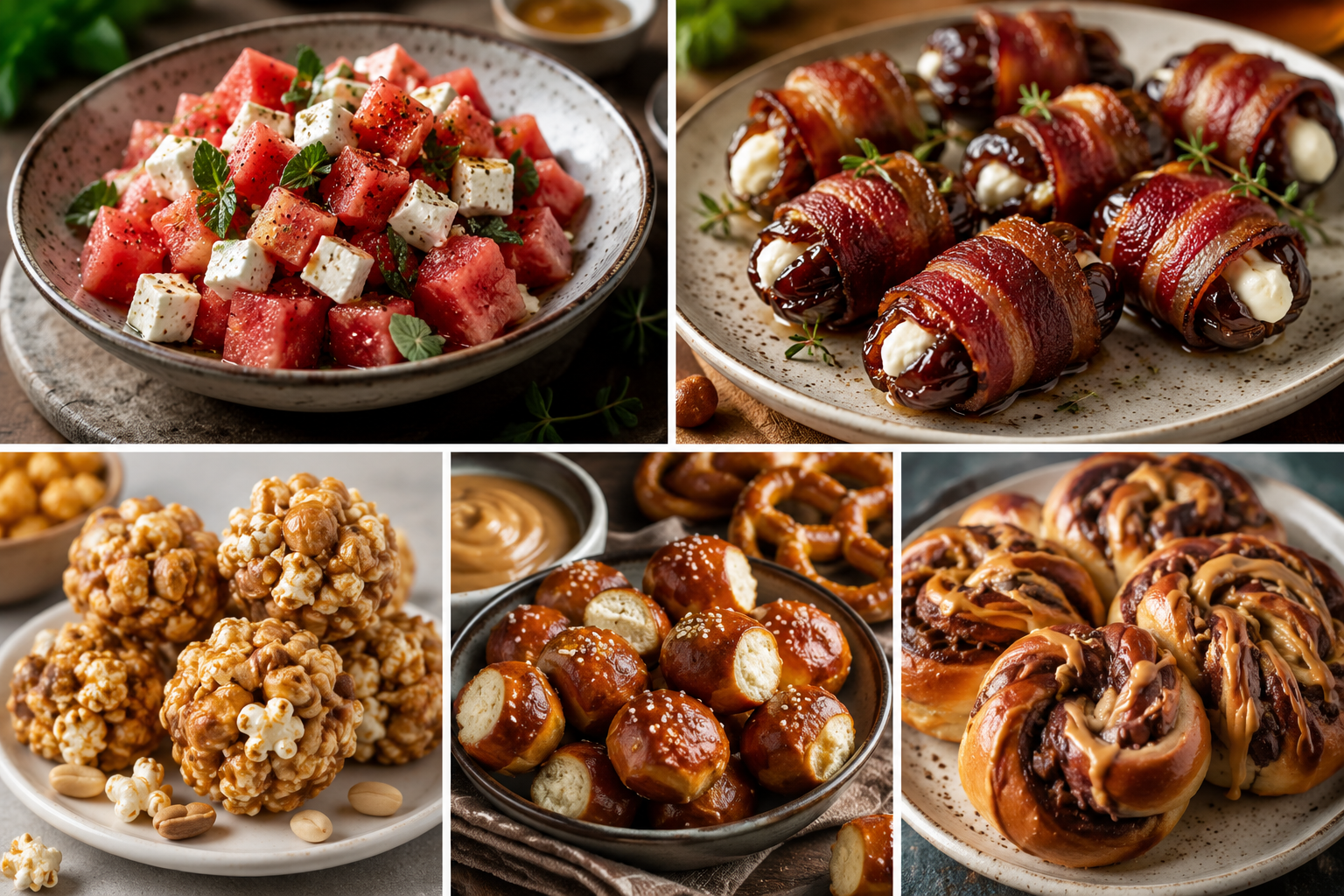 Sweet and salty foods