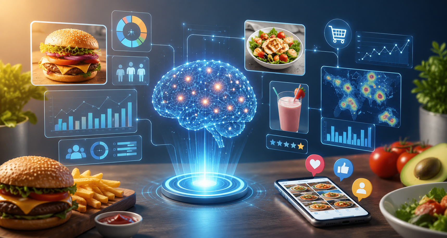 AI insights for food marketing campaigns
